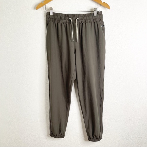 Vuori Miles Jogger Pants Olive Green Size Small - Picture 2 of 5